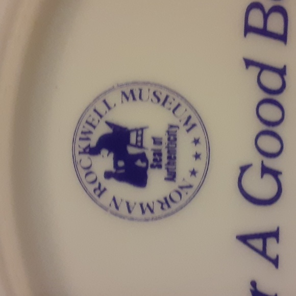 Norman Rockwell -For A Good  Boy- Authentic 1984 Plate Norman Rockwell Museum - Picture 7 of 13